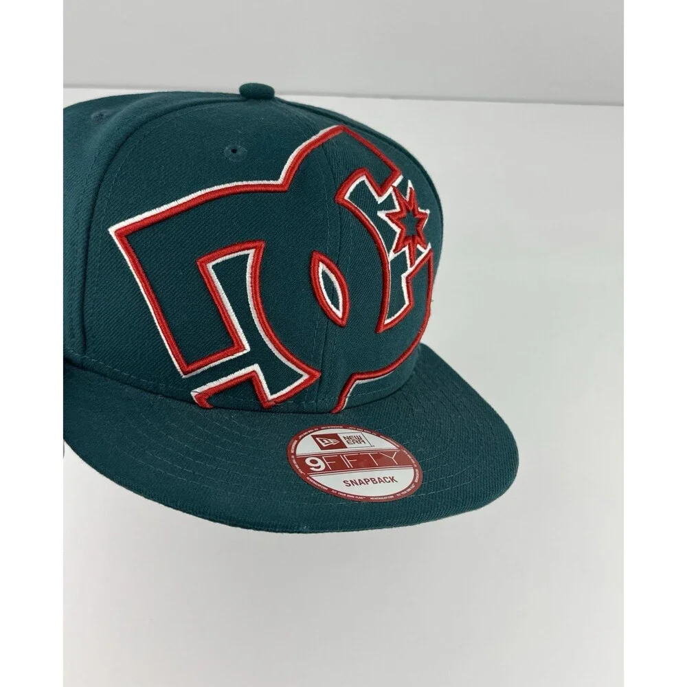 DC Shoes X New Era Snapback hat 9Fifty RARE OLDER STYLE Skating skateboard